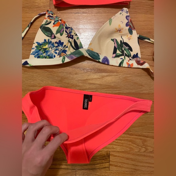 Floral triangl bikini - Picture 2 of 4